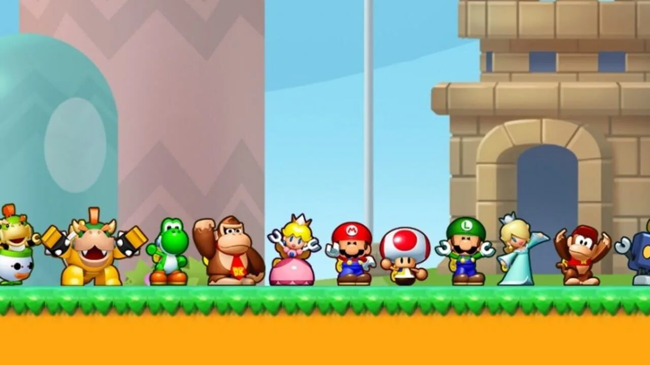 Mini Mario & Friends: Amiibo Challenge gameplay on Wii U