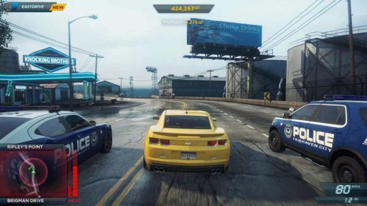 Need for Speed Most Wanted U gameplay on Wii U