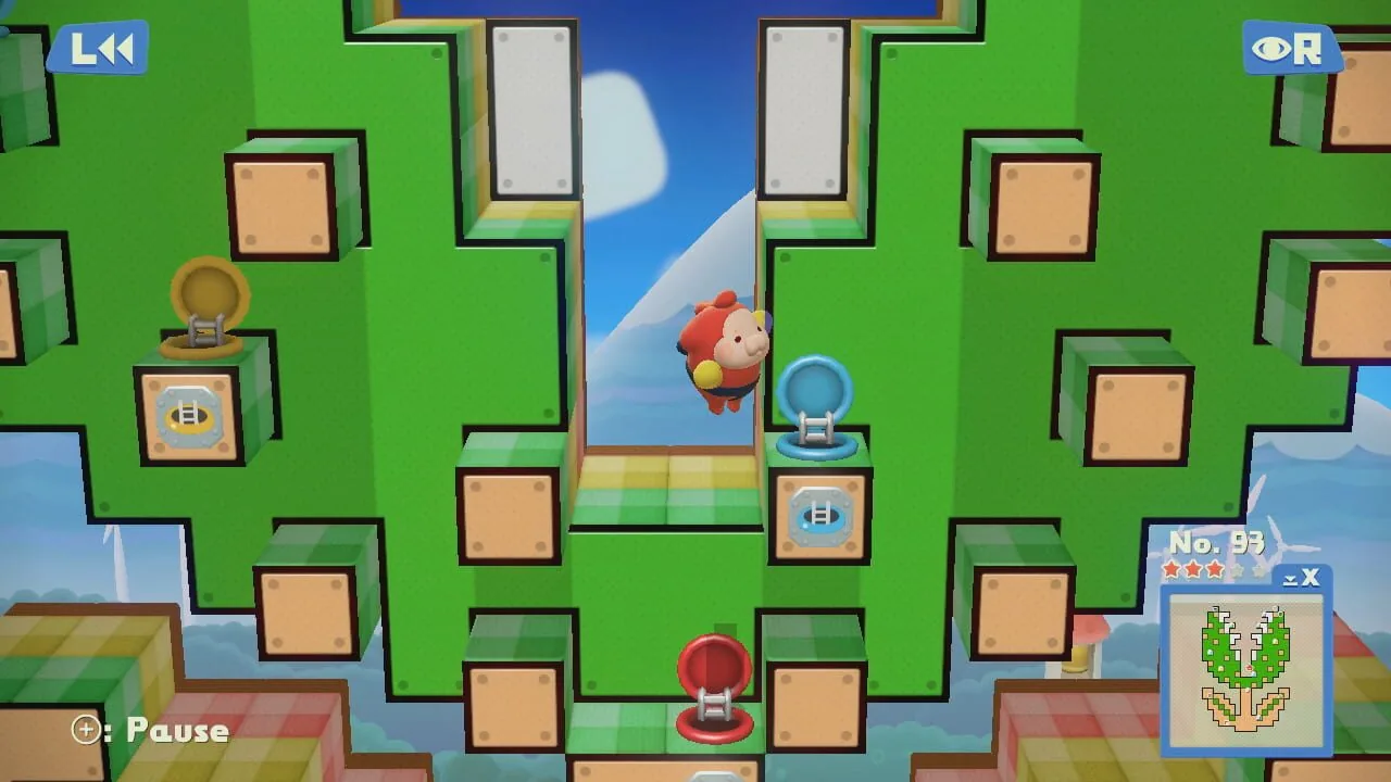 Pushmo World gameplay on Wii U