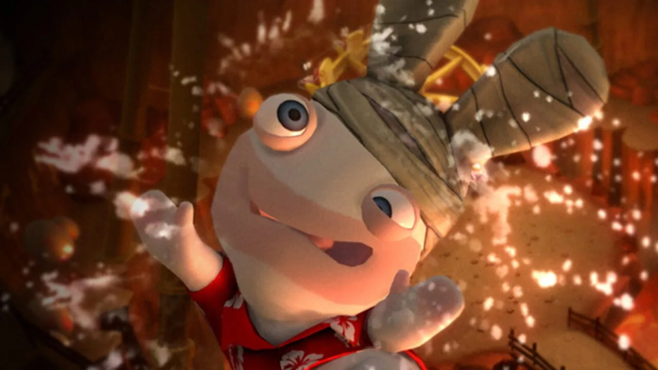 Rabbids Land gameplay on Wii U