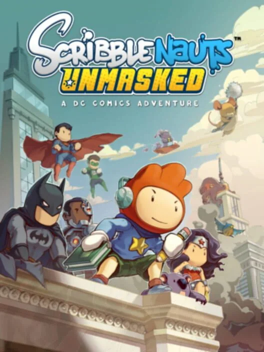 Scribblenauts Unmasked: A DC Comics Adventure box art