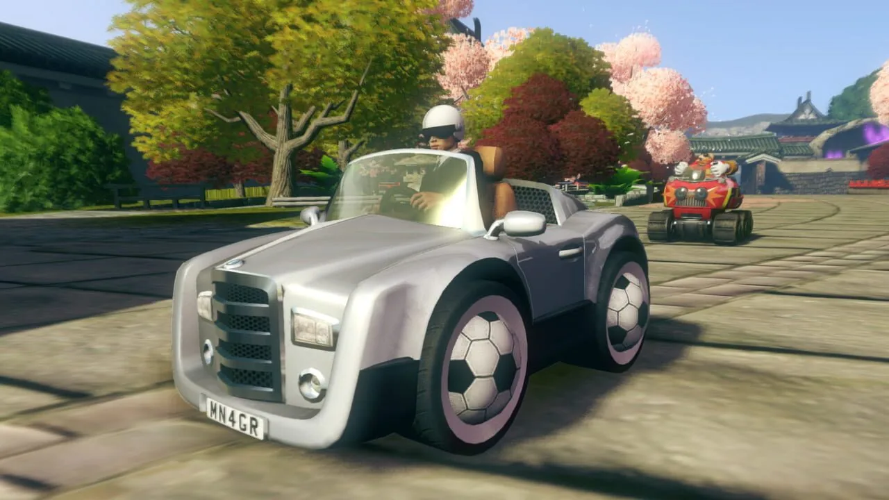 Sonic & All-Stars Racing Transformed gameplay on Wii U