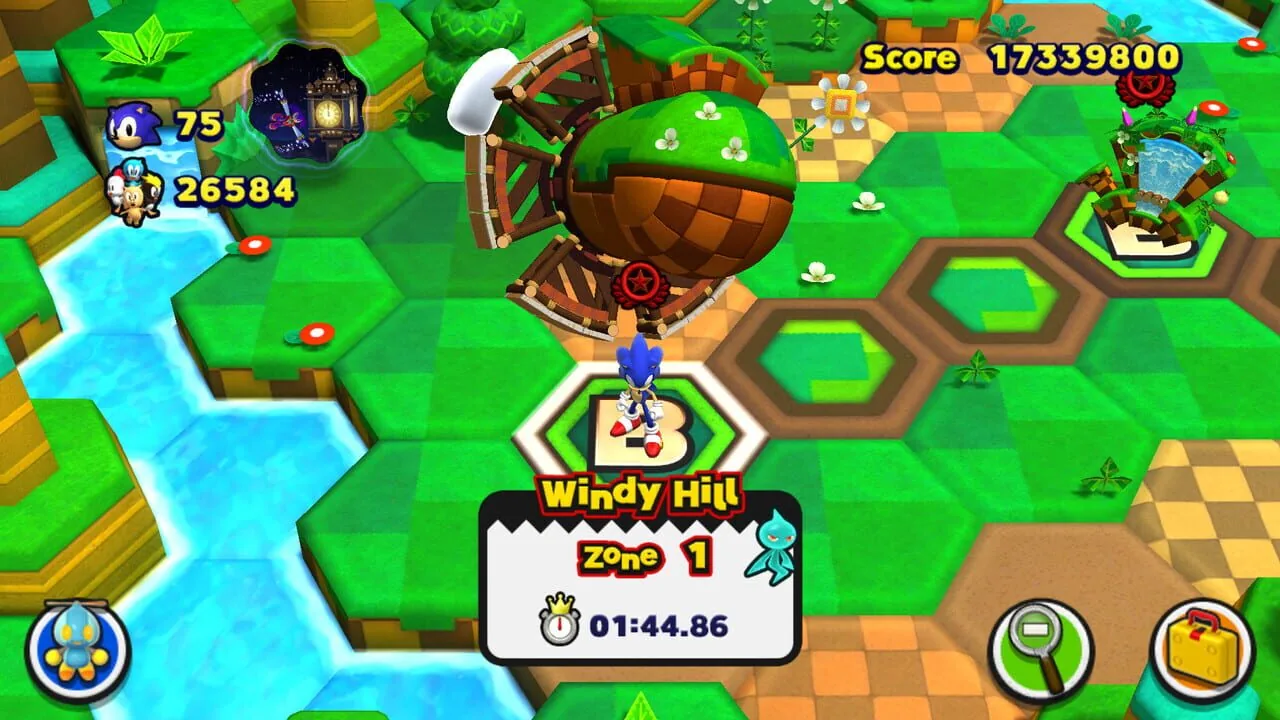 Sonic Lost World gameplay on Wii U