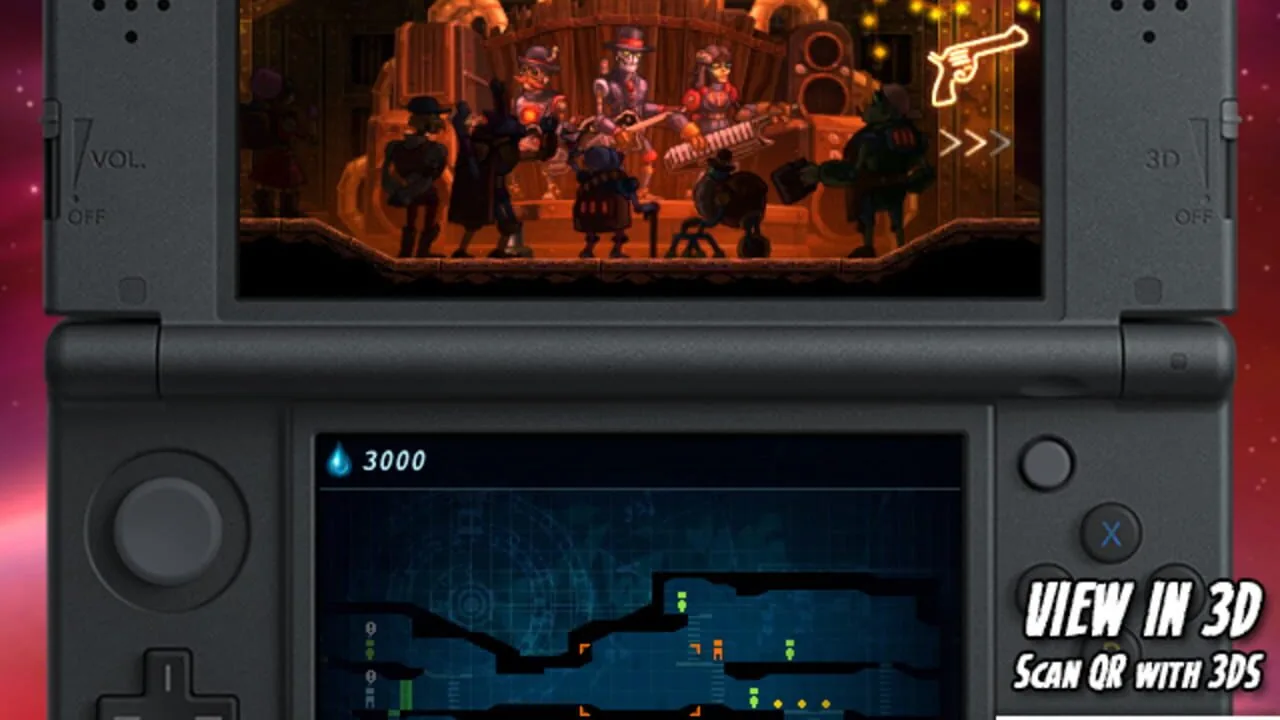 SteamWorld Heist gameplay on Wii U
