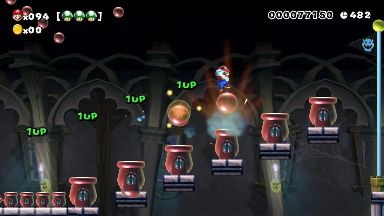 Super Mario Maker gameplay on Wii U