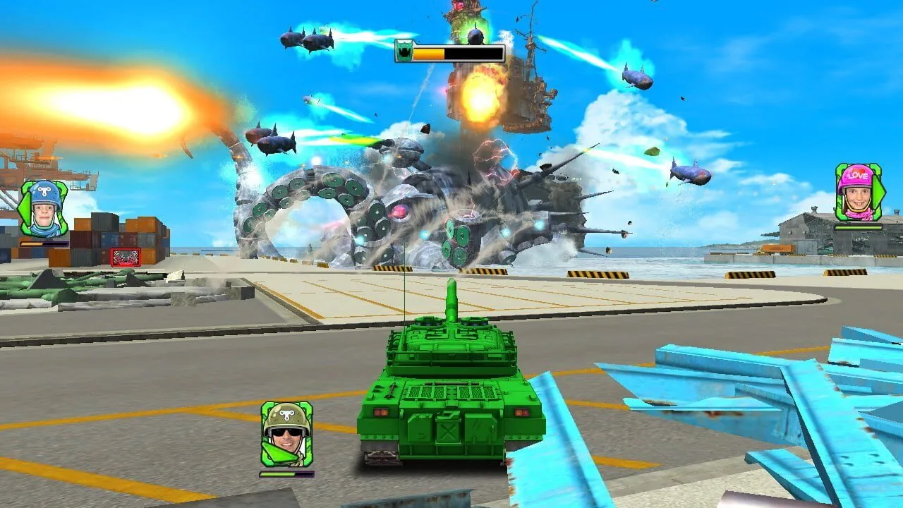 Tank! Tank! Tank! gameplay on Wii U