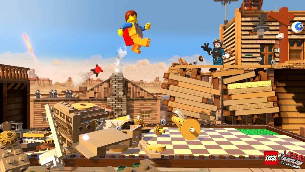 The LEGO Movie Videogame gameplay on Wii U