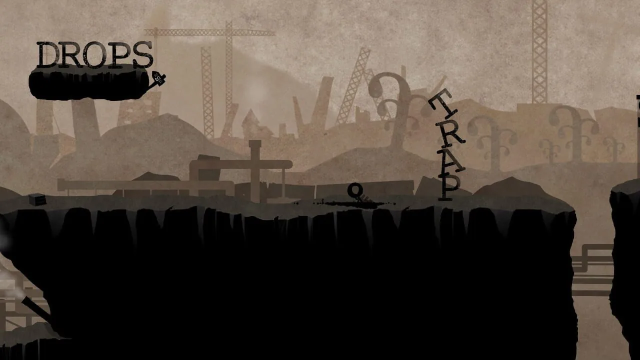 Typoman gameplay on Wii U