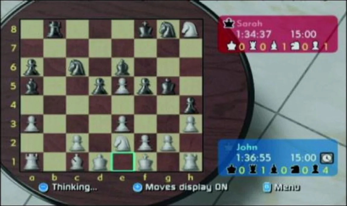 Wii Chess screenshot 1
