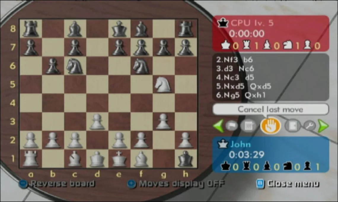 Wii Chess screenshot 2