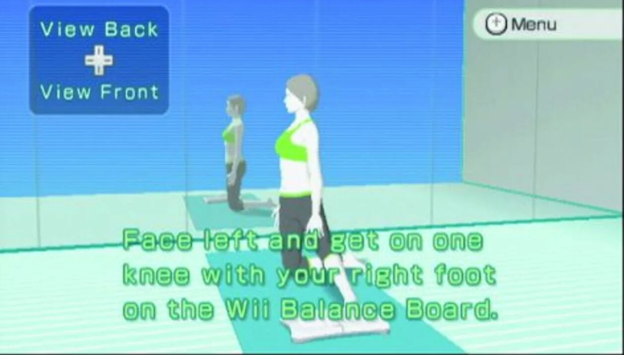 Wii Fit Plus gameplay on Wii