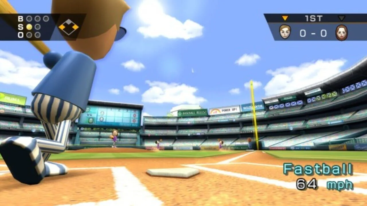 Wii Sports gameplay on Wii