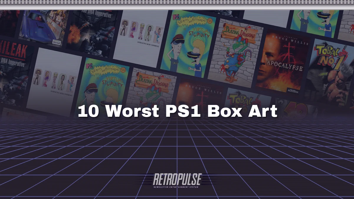 10 Worst PS1 Box Art