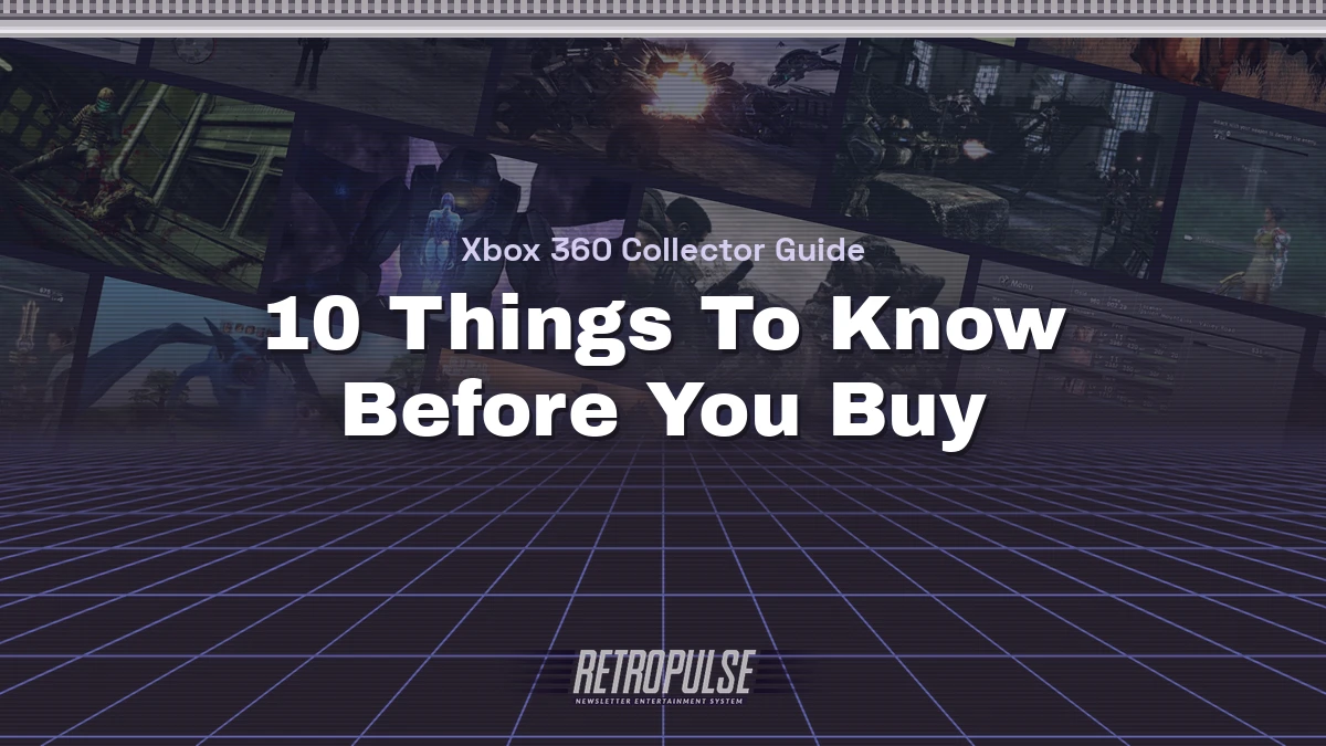 Xbox 360 Collector Guide: 10 Things To Know Before You Buy