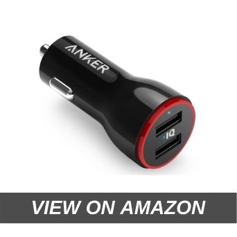 Anker PowerDrive A2210011 Car Charger (Black)