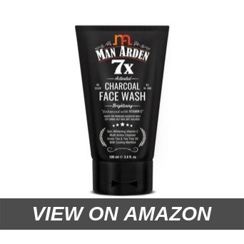 Man Arden 7X Activated Charcoal Face Wash