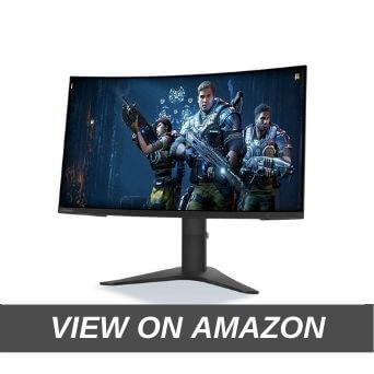 Lenovo G27c-10 Curved Gaming Monitor, 27" VA FHD, 165Hz, 1ms MPRT, AMD FreeSync, 1Display Port, 1HDMI, Audio Out, Tilt & Height Adjustable, VESA Mount, TÜV Rheinland Low Blue Light Certification