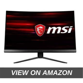 MSI Optix MAG241C 23.6 inch Full HD Curved Gaming Monitor, 144hz Refresh Rate, 1ms Response time, Anti Glare Panel and Adjustable Stand