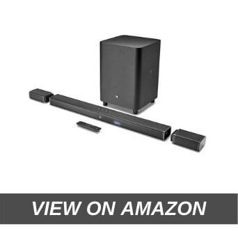 JBL Bar 5.1 Powerful 4K UHD Soundbar with Wireless Surround Speakers 