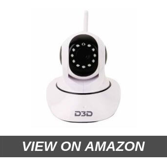 3D D8810 1080P WiFi Home Security Camera 360 PTZ