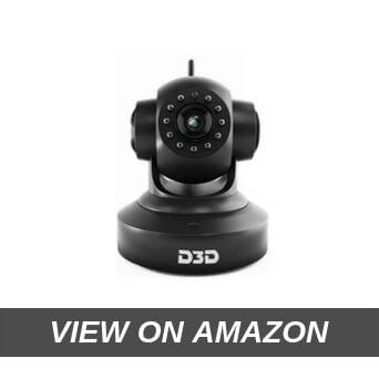 D3D D8801 HD 720P WiFi Home Security Camera 360 PTZ