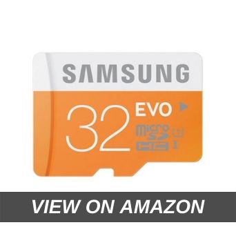 Samsung EVO Grade 3, Class 10 32GB MicroSDHC 100 MBS Memory Card with SD Adapter (MB-MP32DA IN)