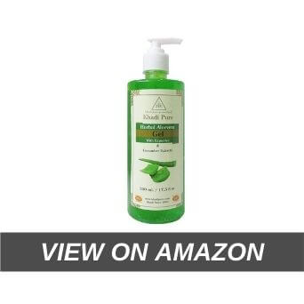 Khadi Pure Herbal Aloevera Gel with Liquorice and Cucumber Extracts