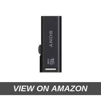 Sony USM32GR B3 IN 31302148 32 GB Pen Drive (Black)