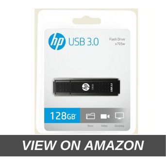HP x705w 128 Gb USB 3.0 Flash Drive (Black)