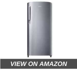 Samsung 192 L 2 Star Direct Cool Single Door Refrigerator (RR19T241BSENL, Elective Silver)
