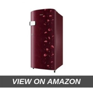 Samsung 192 L 2 Star Direct Cool Single Door Refrigerator(RR19N1Y12RZ HL RR19R2Y12RZ NL, Tender Lily Red)