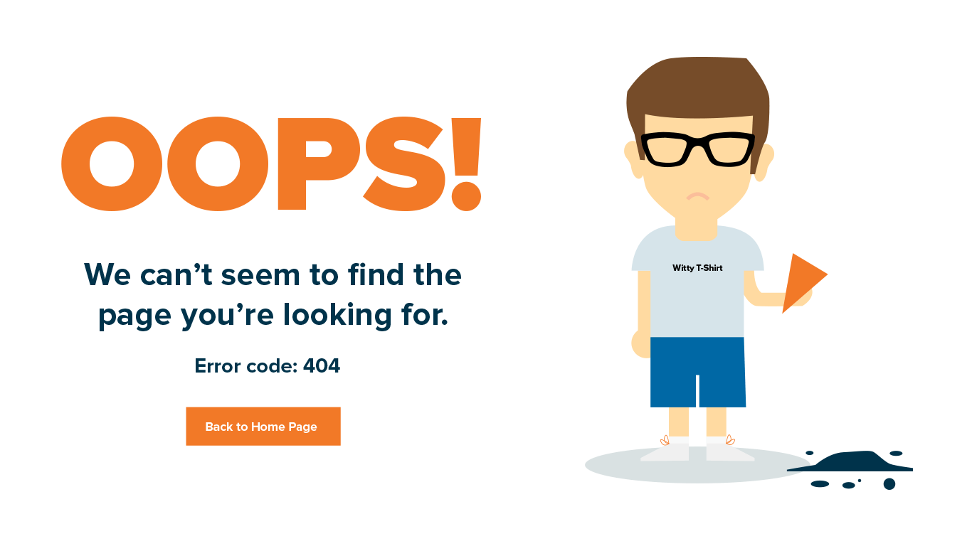 Reasons to have a customized 404 Error page