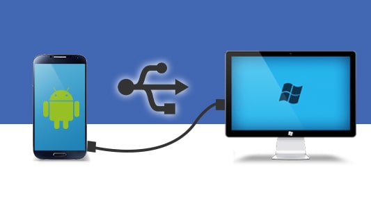 Transfer files using USB Connection