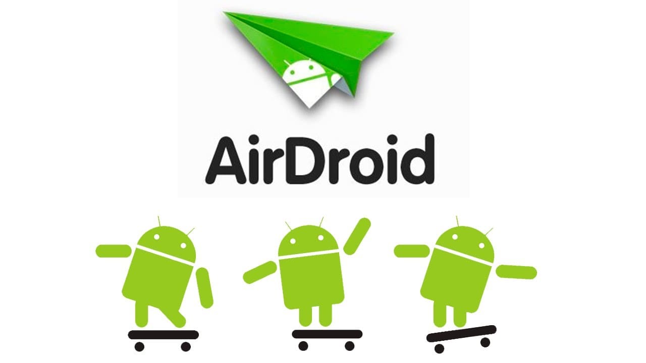 Transferring files using AirDroid
