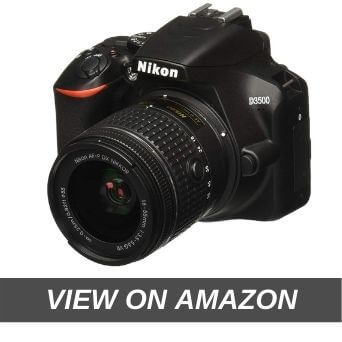 Nikon D3500 W/AF-P DX Nikkor 18-55mm f/3.5-5.6G VR with 16GB Memory Card and Carry Case (Black)