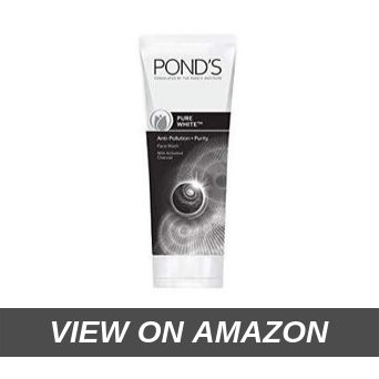 Pond's Pure White Anti Pollution With Activated Charcoal Facewash
