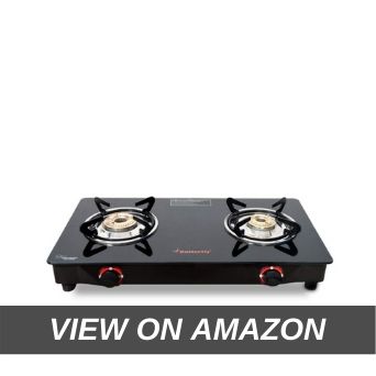 Butterfly Smart Glass 2 Burner Gas Stove