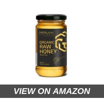 Merlion Naturals Organic Raw Honey, Wild Forest/ Multiflora Honey