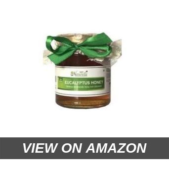 Farm Naturelle-Virgin Eucalyptus Forest 100_ Pure Raw Un-Processed Honey 700 GMS (Ayurved Recommended)