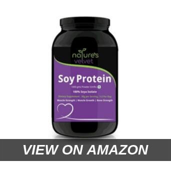 Natures Velvet Soy Protein Vegetarian and Natural - 1000 g