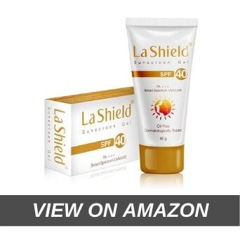 LA Shield SPF 40+ PA+++ Anti Acne Sunscreen Gel