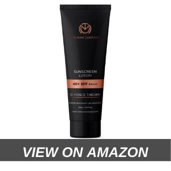 The Man Company Water Resistant Sunscreen Lotion SPF40+ PA+++