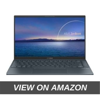 ASUS ZenBook 14 UX434FL-A5822TS Intel Core i5 10th Gen 14-inch FHD Thin & Light Laptop, Icicle Silver