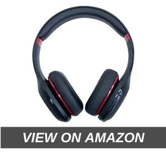 Mi Super Bass On-Ear Wireless Headphones with Mic, (Black & Red)