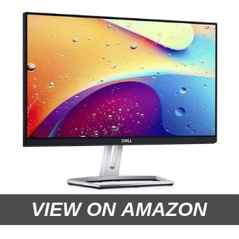 Dell 21.5 inch (54.6 cm) Ultra Thin Bezel LED Backlit Computer Monitor - Full HD, IPS Panel with VGA, HDMI, Audio in Out Ports - S2218H (Black)