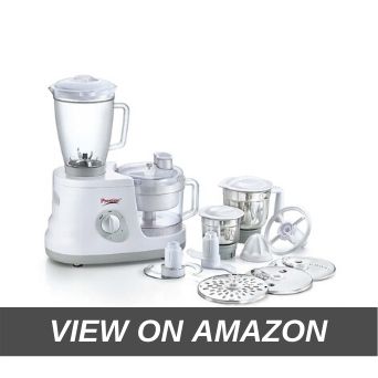 Prestige All Rounder 600 Watts Food Processor (White)