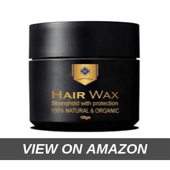 mountainor Anti-dandruff with Natural Essential Oils Shine and Refreshing Smell Hair Wax Strong Hold with Hair-Fall Protection for Men (100g)