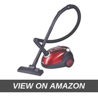 Eureka Forbes Quick Clean DX 1200-Watt Vacuum Cleaner (Red) with Free Dust Bags