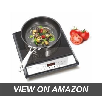 Glen Gl 3070 Ex Induction Cooktop - Digital Display, Pre-Set Cooking Function - 1400 Watt