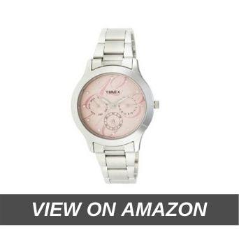 Timex E-Class Analog Dial Watch (Pink)